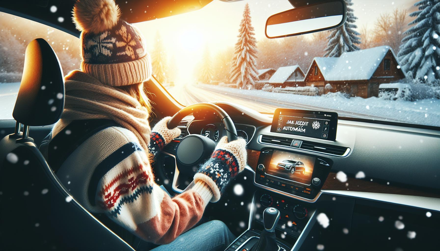Jak jezdit s automatem v zimě: Bezpečné tipy pro chladné měsíce