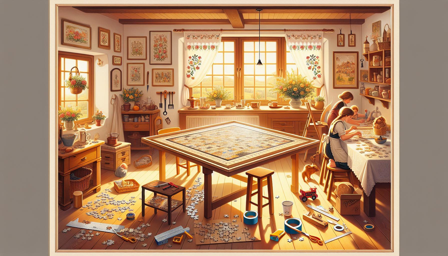Jak zarámovat puzzle jako profík: Krok za krokem