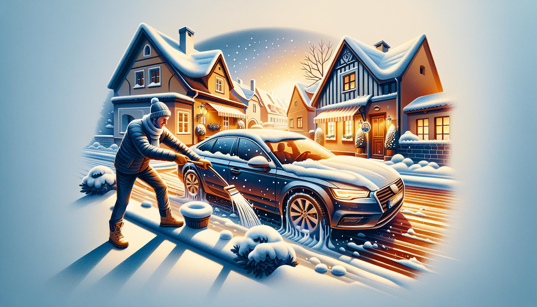 Jak jezdit s automatem v zimě: Bezpečné tipy pro chladné měsíce