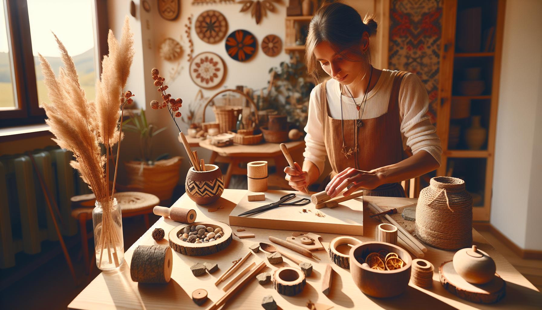 Jak kreativně využít přírodní materiály
