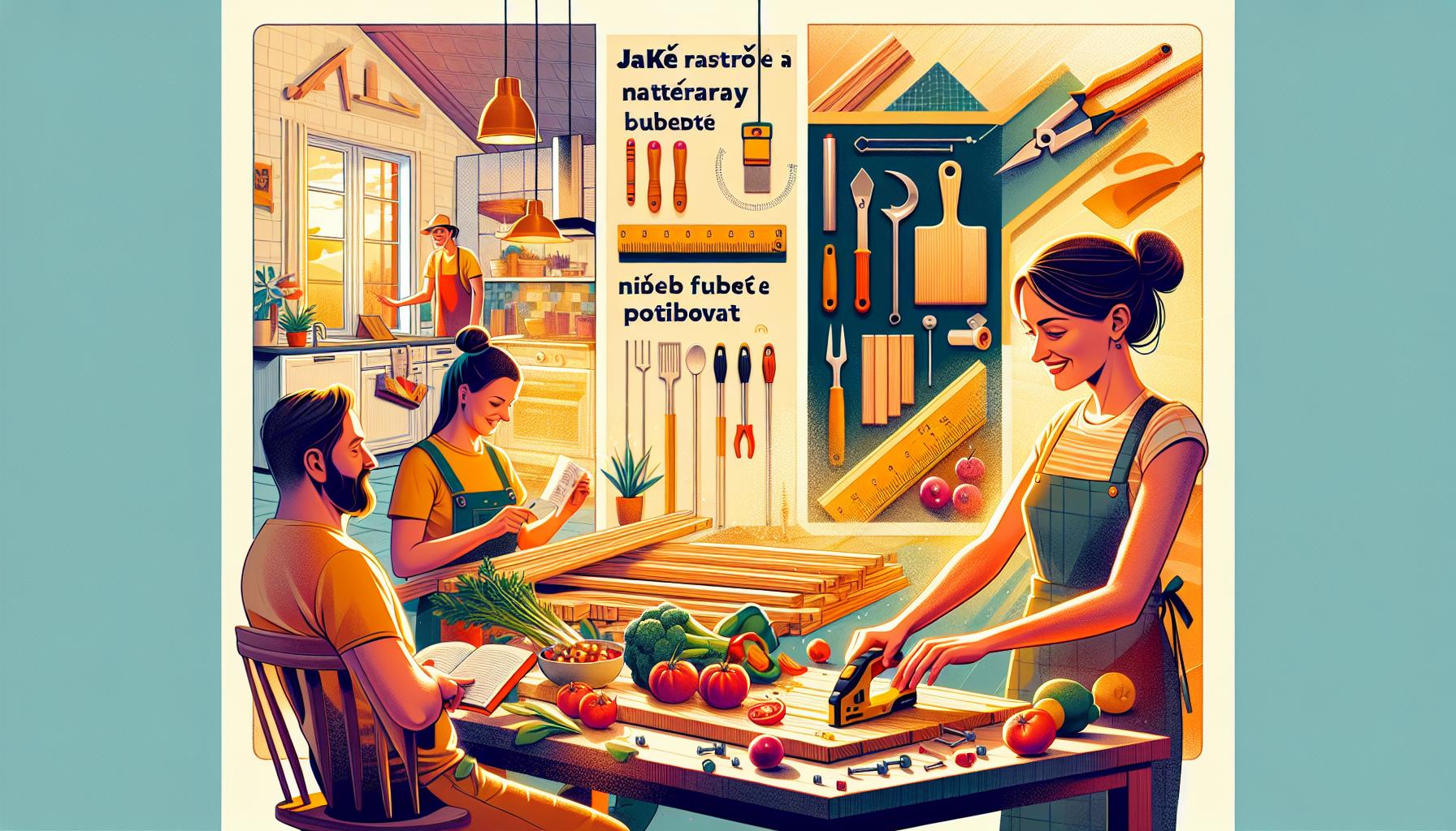 Jaké nástroje a materiály budete potřebovat