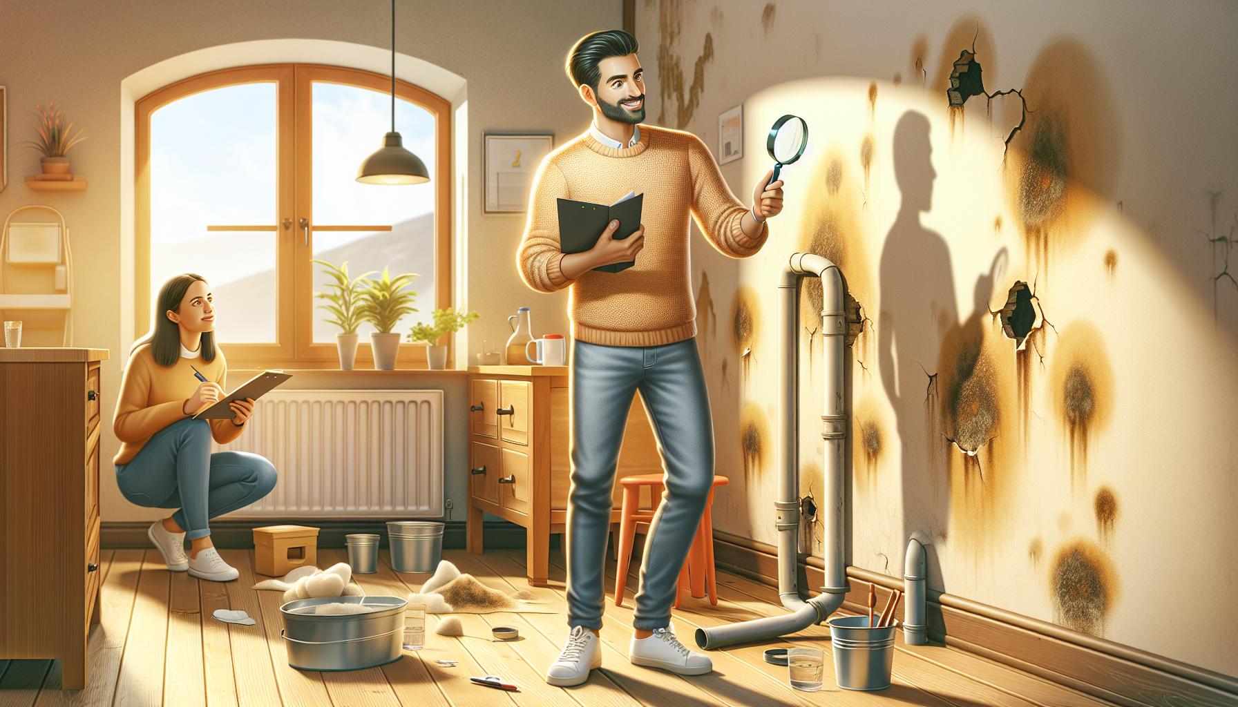 Jak odhalit příčiny plísně na zdi
