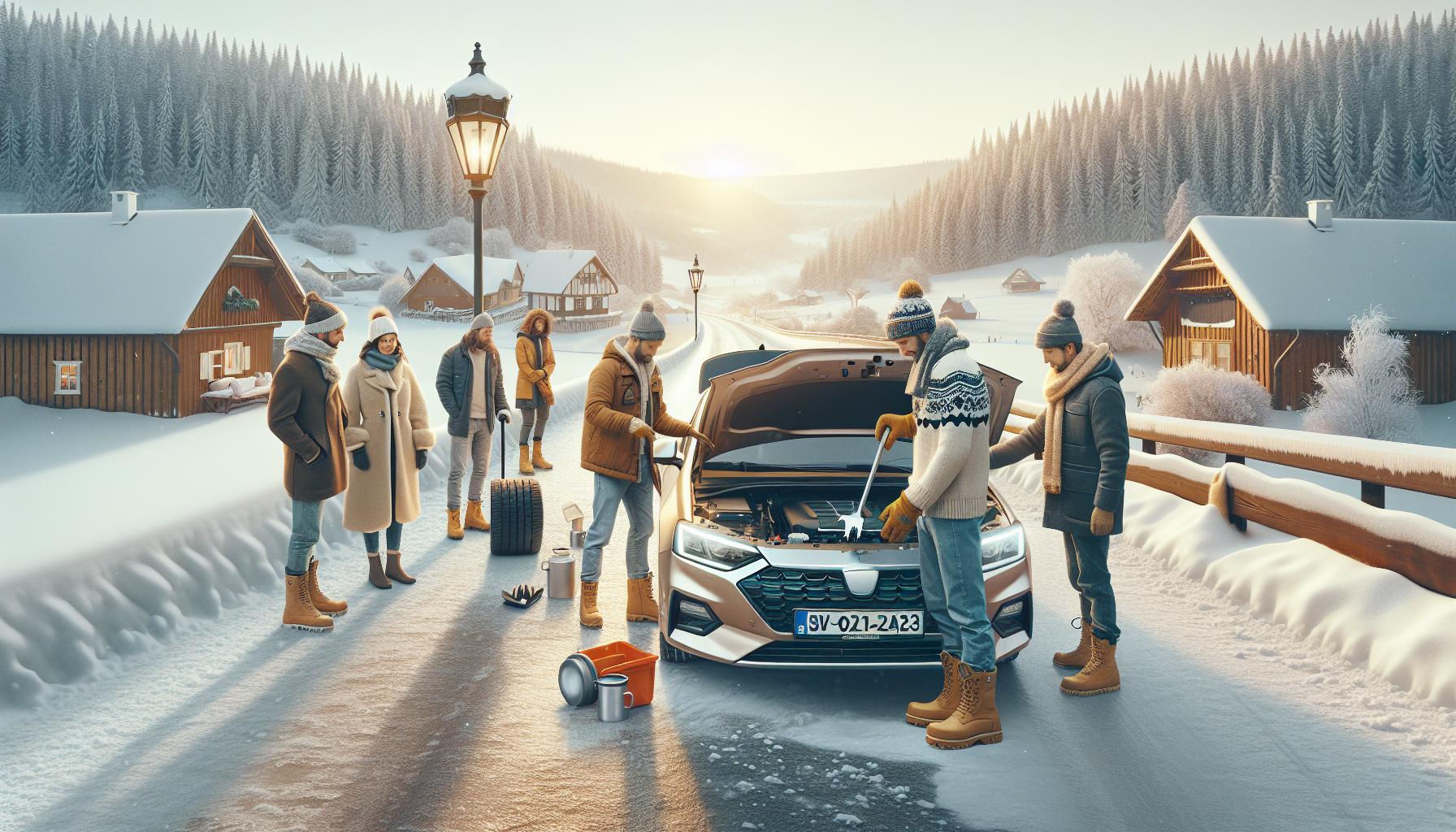 Jak se připravit na jízdu v zimě s automatem