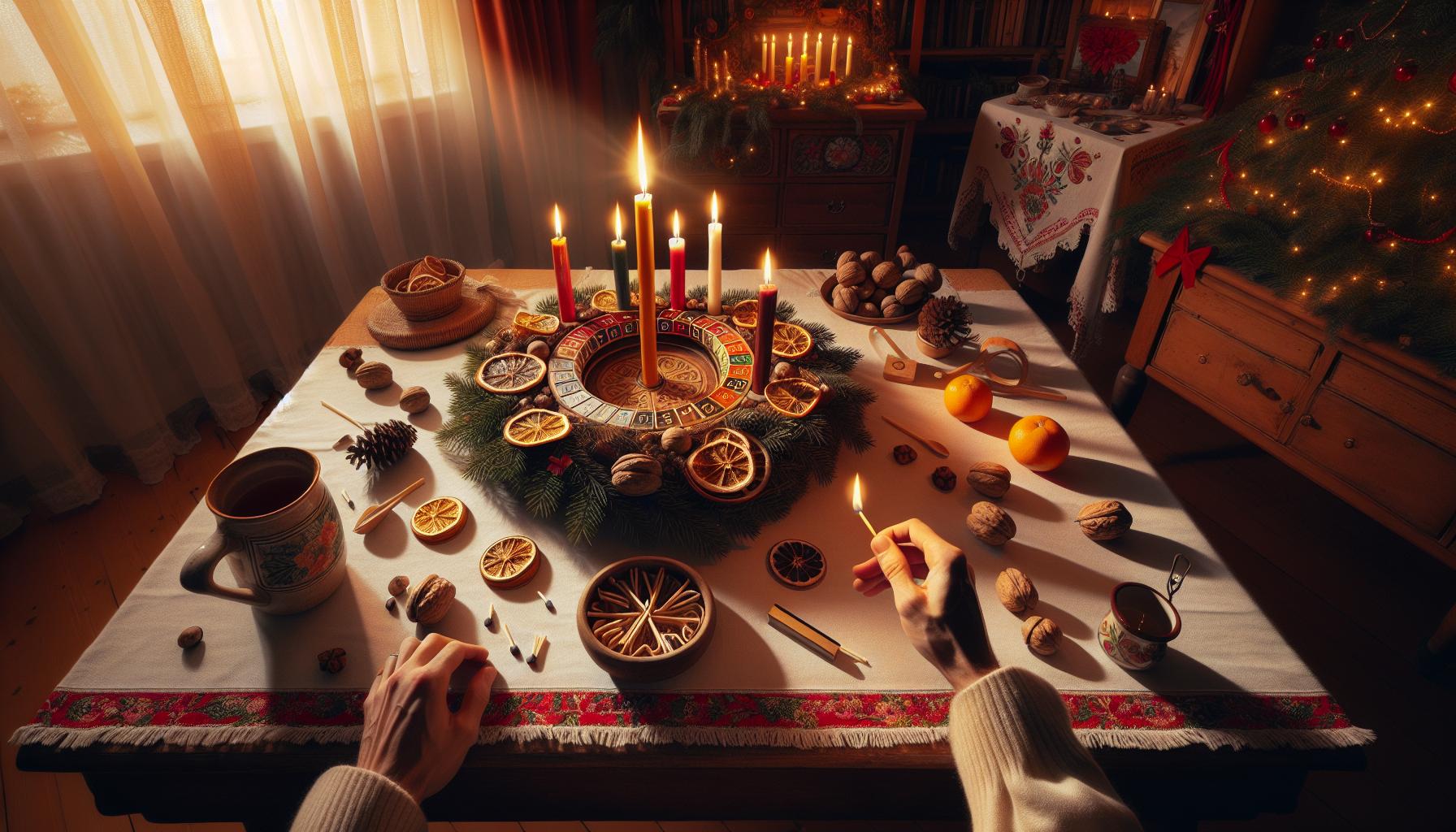 Jak správně zapálit adventní věnec krok za krokem