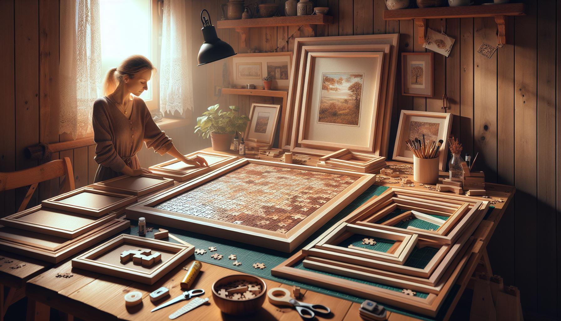 Jak vybrat ideální rám pro puzzle