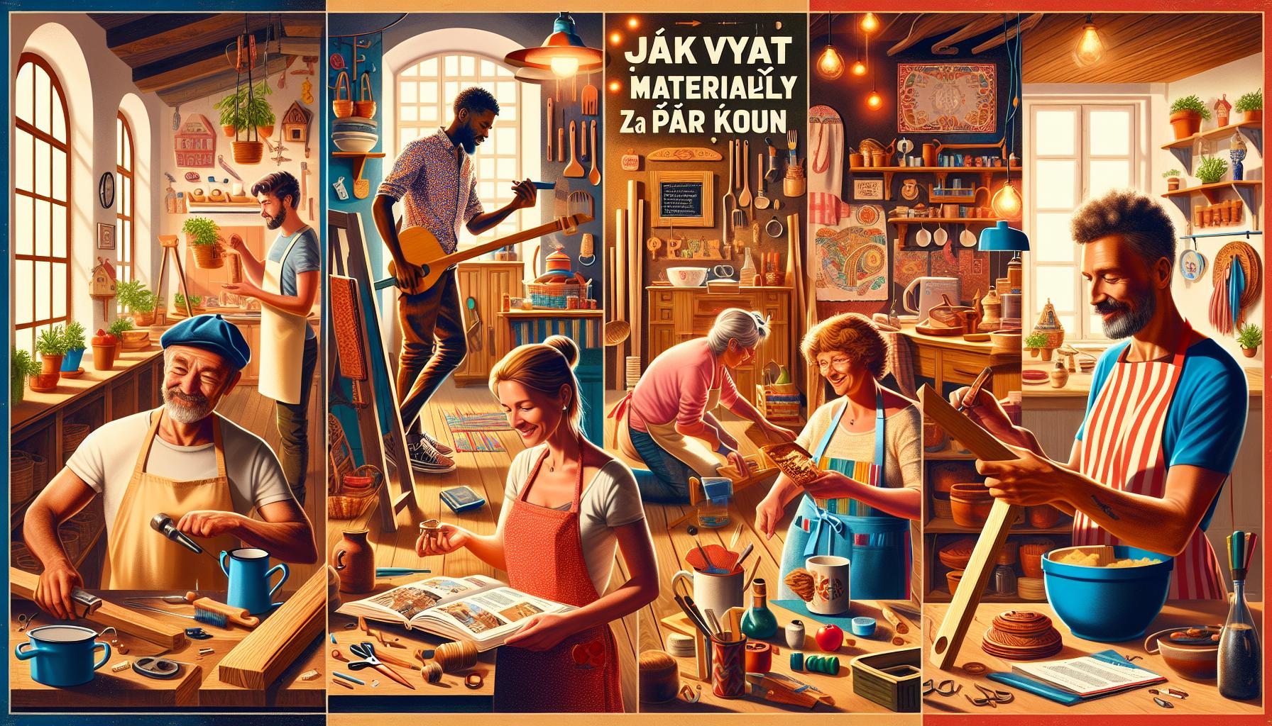 Jak vybrat materiály za pár korun