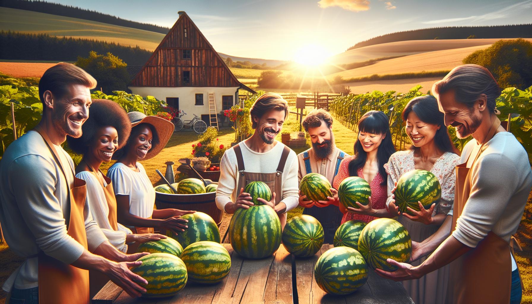 Jak vybrat správný meloun pro sklizeň