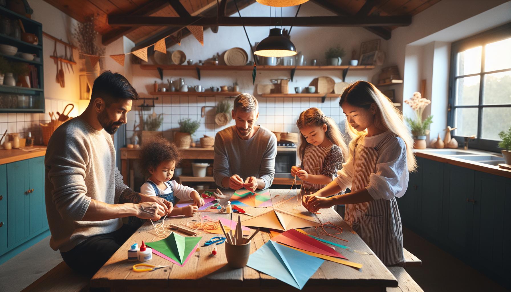 Jednoduchý návod na stavbu papírového draka