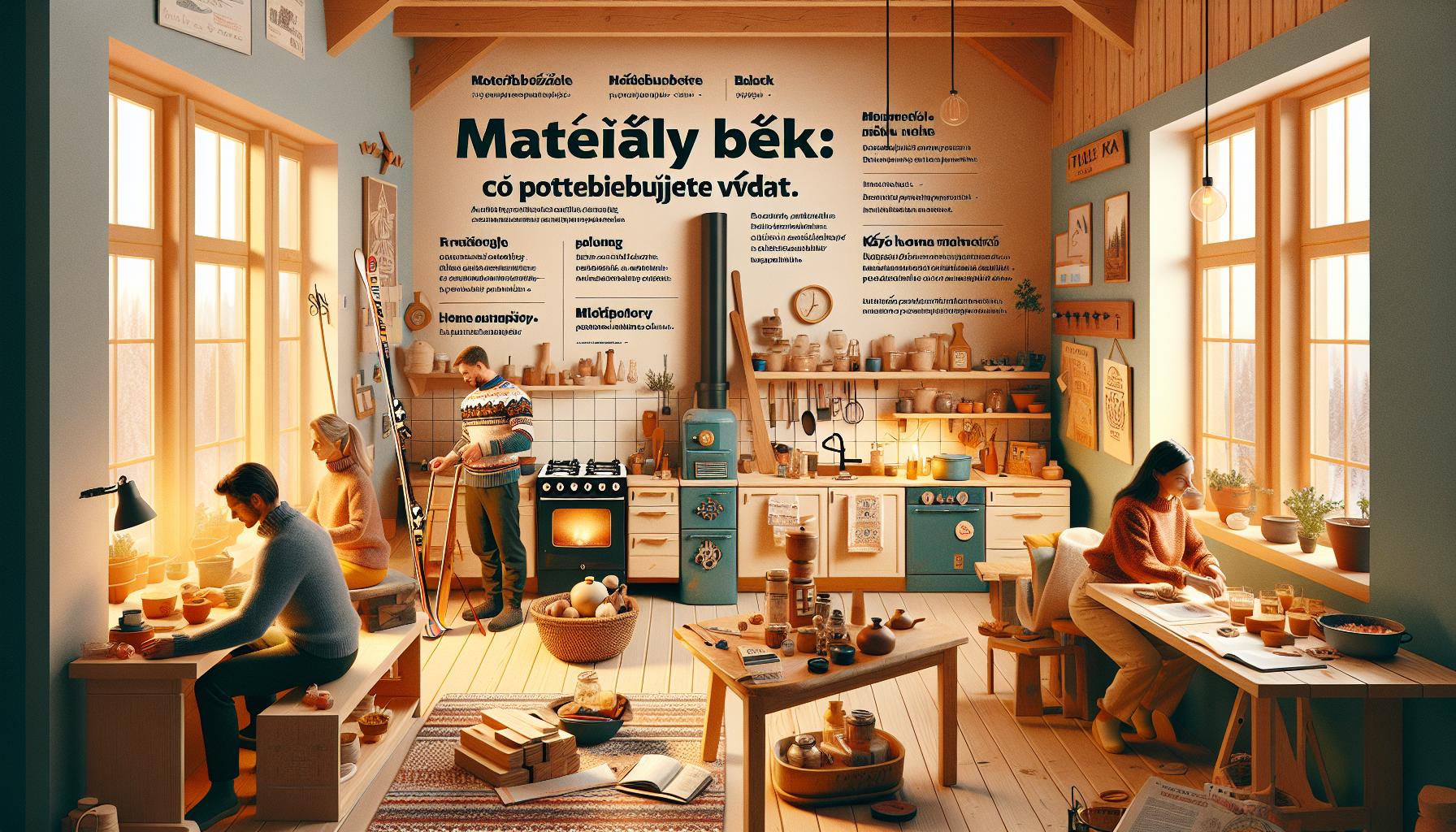 Materiály běžek: co potřebujete vědět
